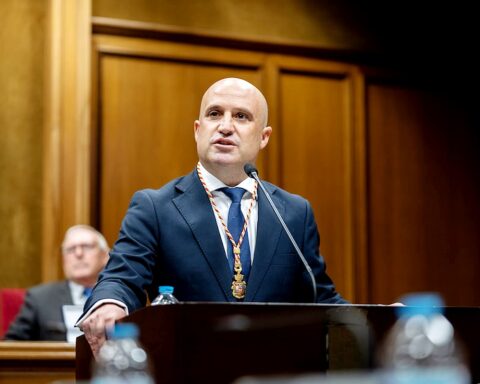 Nuevo presidente de la Diputación de Almería, José Antonio García Alcaina