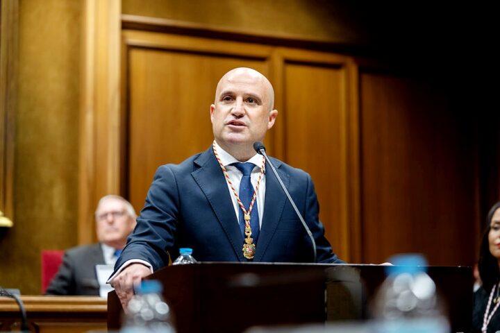 Nuevo presidente de la Diputación de Almería, José Antonio García Alcaina