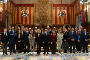 Reunión del patronato de invierno de la Fundación Cotec en Barcelona.