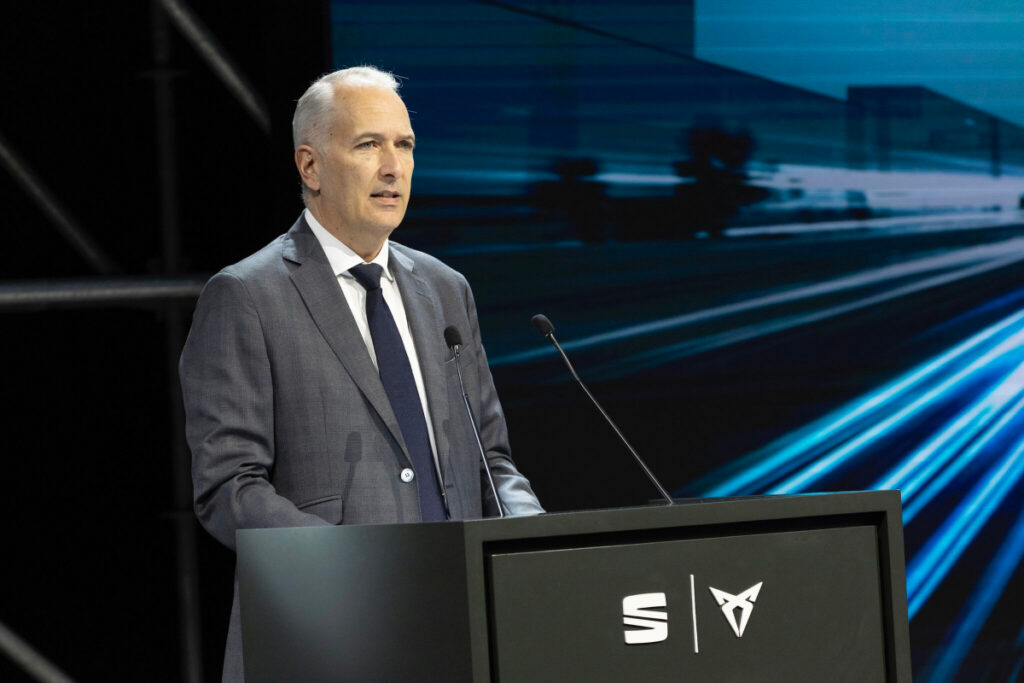 Markus Haupt, CEO de SEAT y CUPRA celebró el récord de ventas de la compañía.