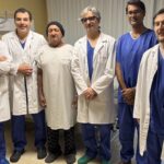El equipo de cirugía torácica del Hospital Ruber Internacional.