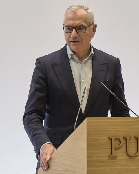 Marc Puig, CEO de Puig, durante la presentación de resultados de 2025.
