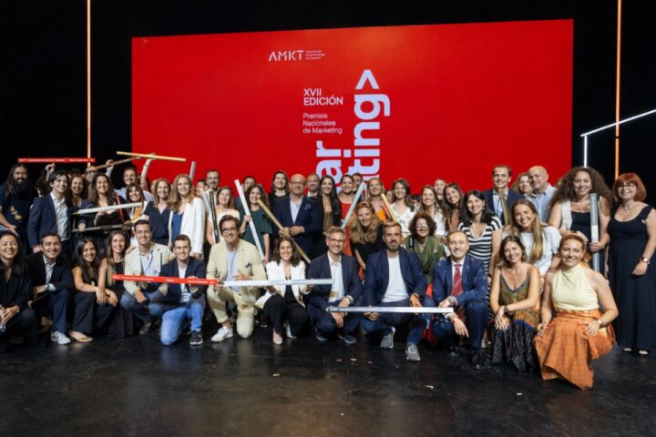 Gala de la entrega de los Premios Nacionales de Marketing de la AMKT en 2025.