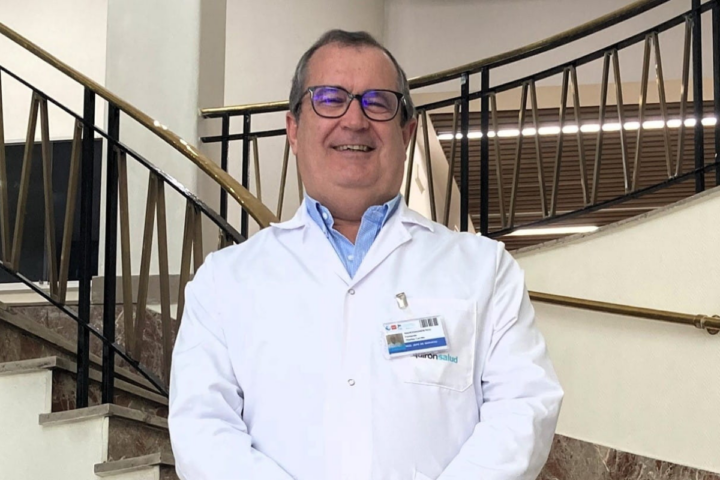 Fernando Ybáñez, jefe del Departamento de Diagnóstico por Imagen de la Fundación Jiménez Díaz que participó de la cirugía cardíaca guiada por modelos 3D.