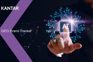 GEO Brand Tracker, una herramienta de Kantar para monitorizar la visibilidad en motores generativos de la IA.