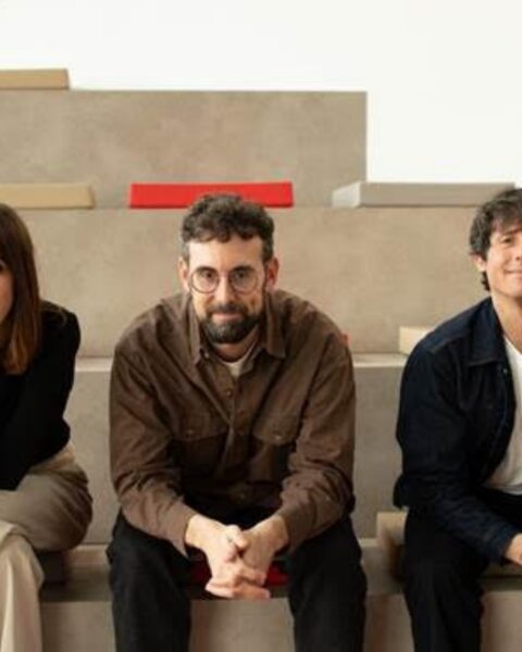 Marta Domínguez, Driss Abrouk y Roberto González de Havas Creative.