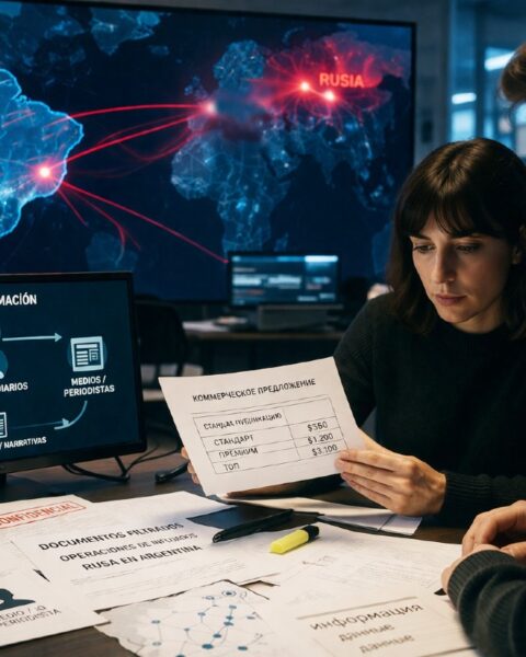 Argentina bajo una red de propaganda rusa según una investigación internacional