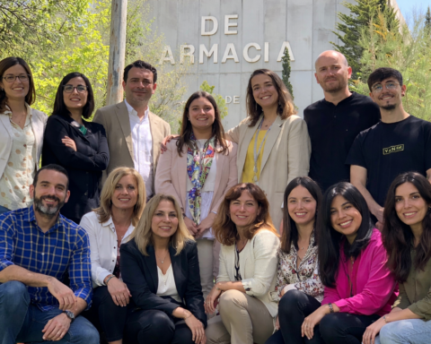 Los investigadores del grupo ExpoDiet de la Universidad de Granada (UGR).