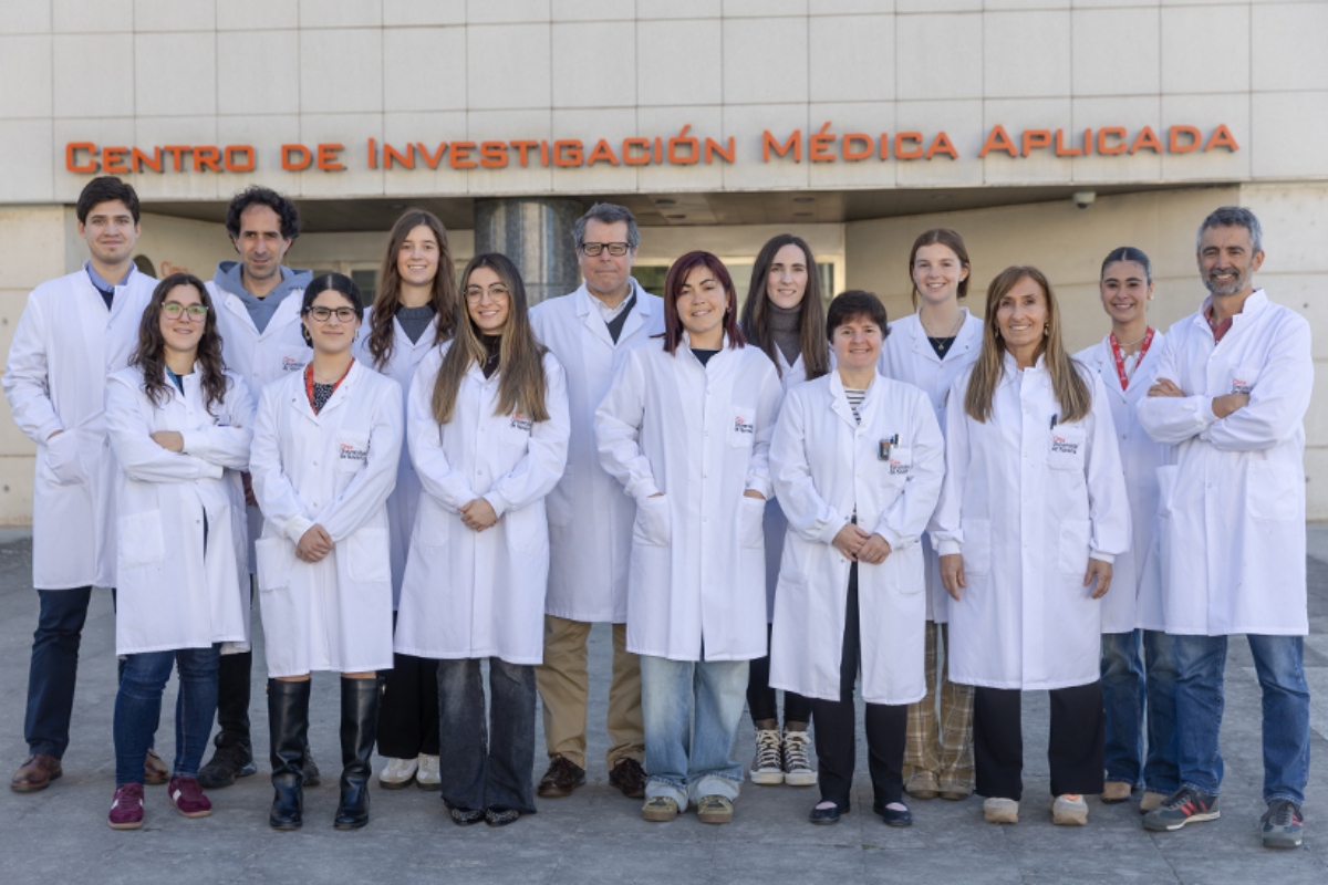 El Grupo de Hepatología del Cima de la Universidad de Navarra que ha participado en el estudio.