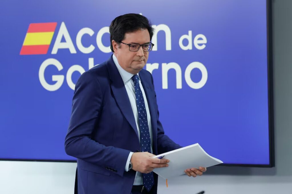 Ministro para la Transformación Digital, Óscar López.