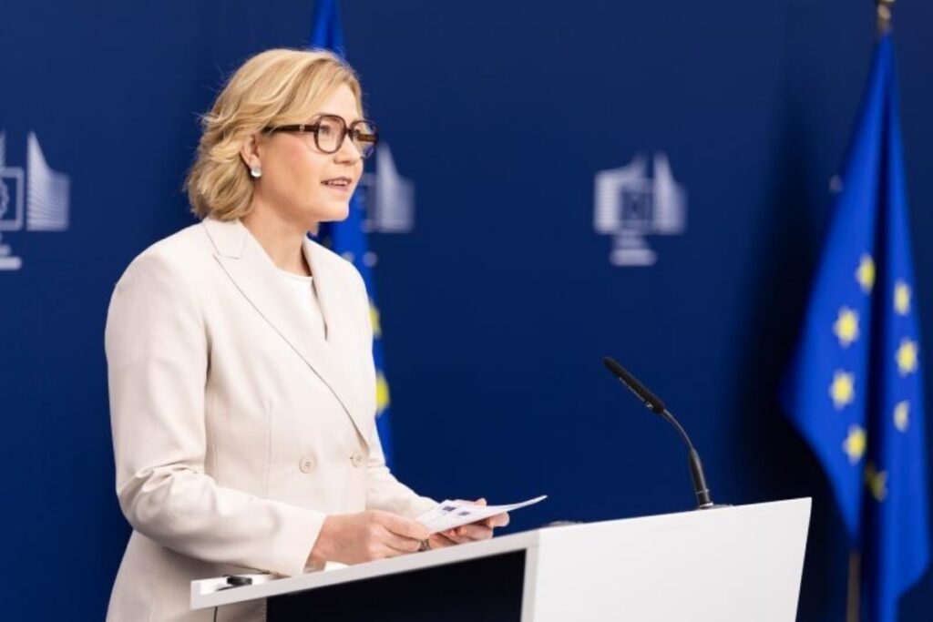 Henna Virkkunen, vicepresidenta ejecutiva para la Soberanía Tecnológica, la Seguridad y la Democracia de la Comisión Europea.