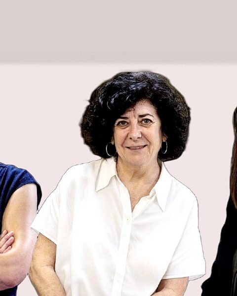 Victoria Farrá, Mercedes Gallego y Carolina Pascual