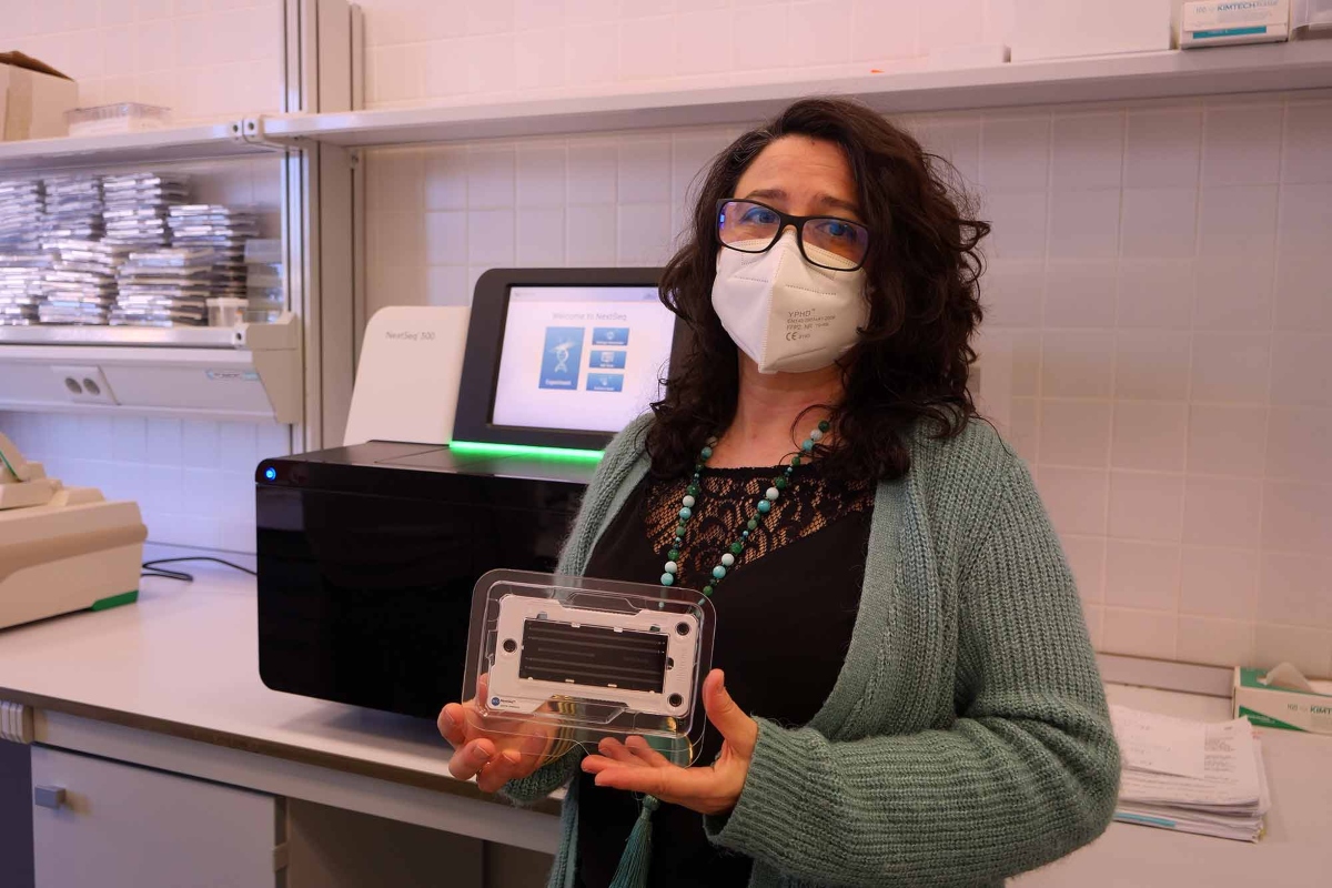 Ana Grande, catedrática del Departamento de Biología Celular, Genética y Fisiología de la UMA.