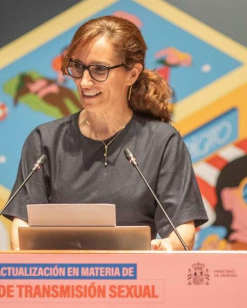 Mónica García clausura la La ministra de Sanidad, Mónica García, clausura la "Jornada de sensibilización y actualización en materia de infecciones de transmisión sexual (ITS)".