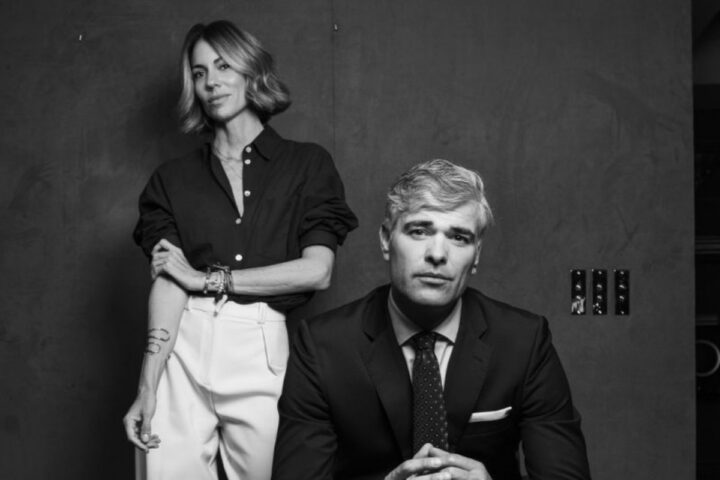 Natalia Caballero y Cristiano Badoch.