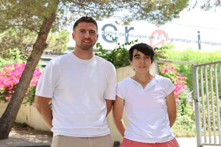 Llorenç Díaz y Anna Huguet, autores del estudio sobre salud mental.