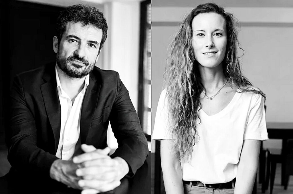 Enrique Fueriz y Andrea Fernandez