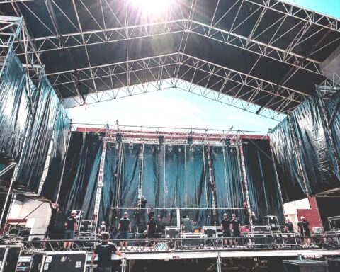 Escenario en Rivas del Festival de Eldiario.es