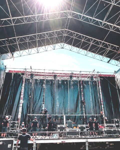 Escenario en Rivas del Festival de Eldiario.es