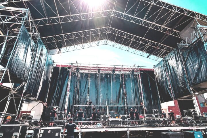 Escenario en Rivas del Festival de Eldiario.es