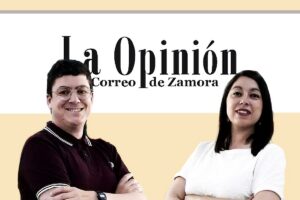 Luis Garrido y Verónica de Castro. La Opinion- El Correo de Zamora