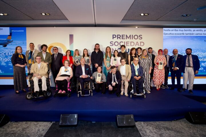Entrega los Premios Sociedad Inclusiva 2026 de COCEMFE.