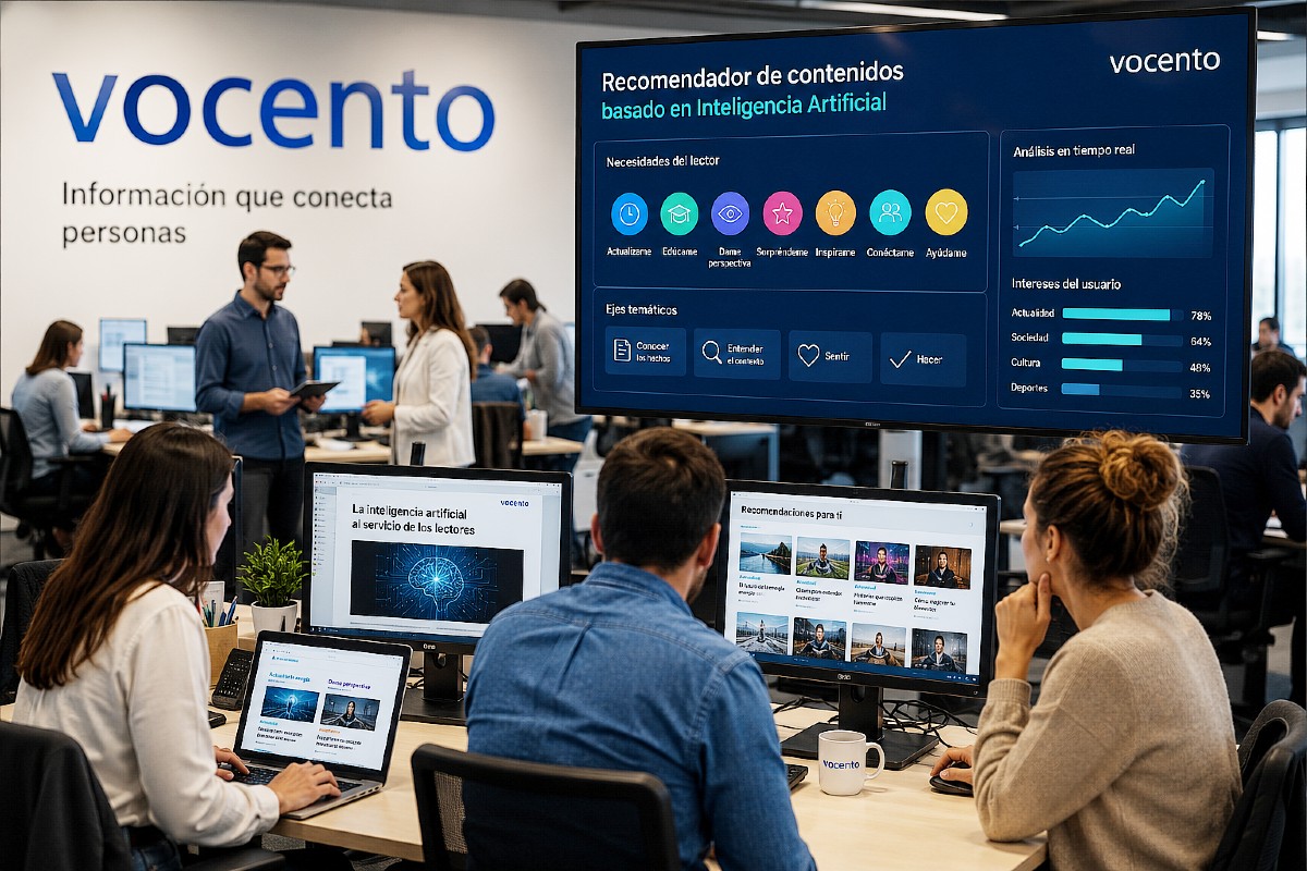 Vocento impulsa un recomendador con inteligencia artificial