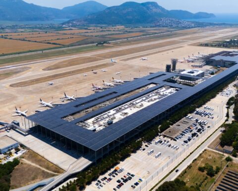 Aeropuerto de Dalaman en Turquía.