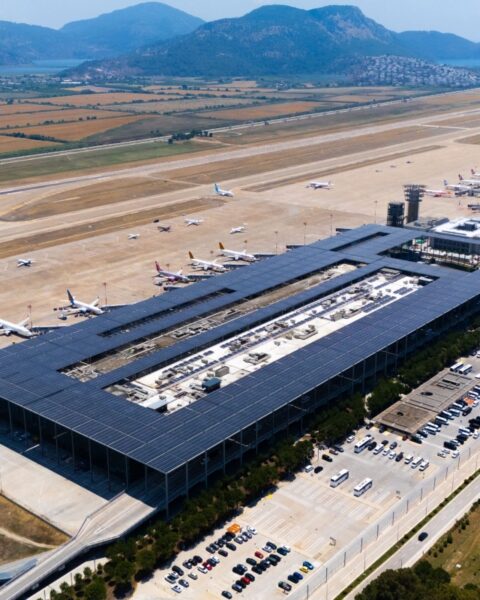 Aeropuerto de Dalaman en Turquía.