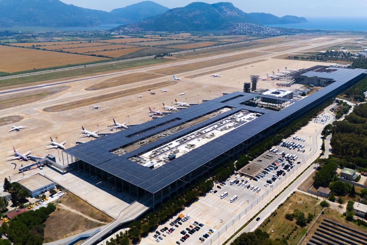 Aeropuerto de Dalaman en Turquía.