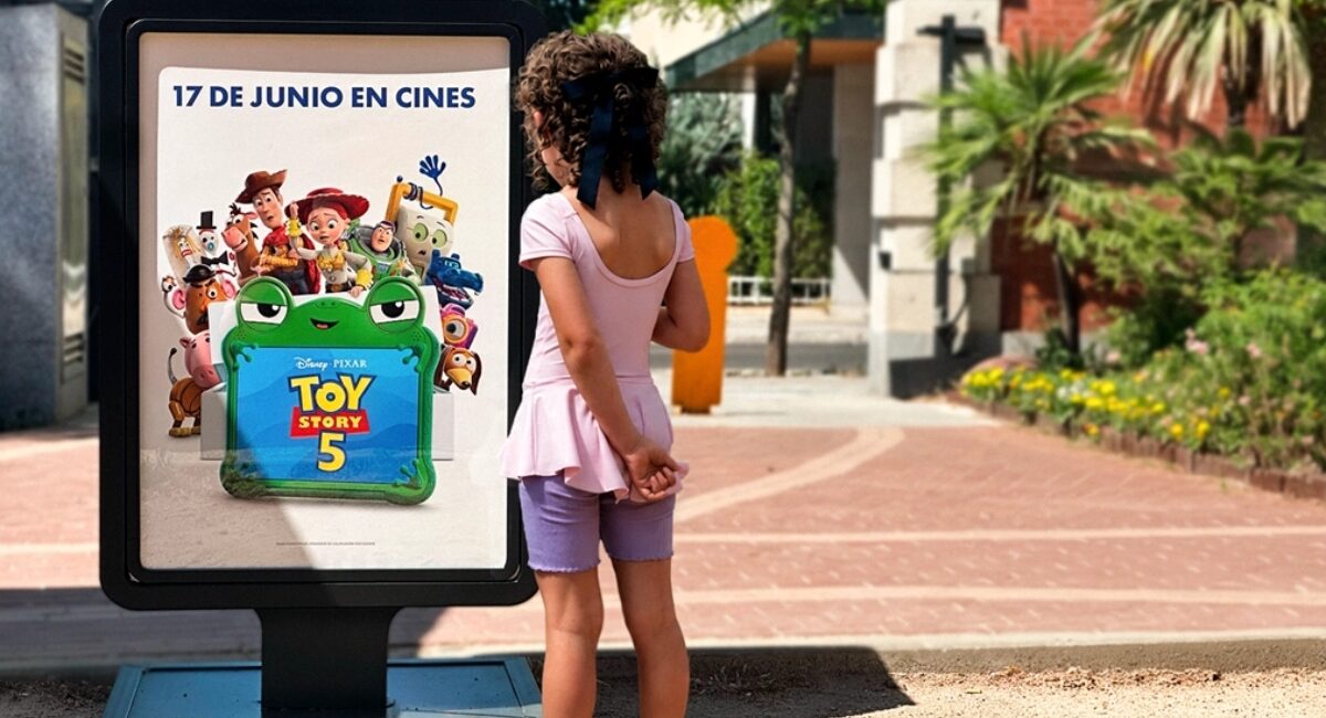 La publicidad de Disney en las calles españolas.