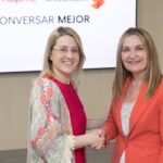 Elvira Vega, directora general de Fundación Mapfre, y Patricia Pérez, directora general corporativa de Atresmedia.
