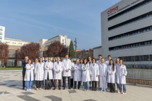 Especialistas del CCUN implicados en el ensayo clínico para niños y adultos jóvenes con tumores cerebrales.