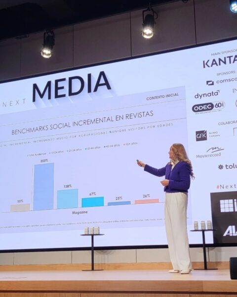 Julia Sizova, country manager de Comscore España.
