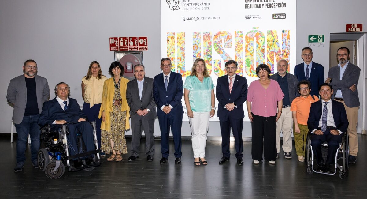La inauguración de la Bienal de Arte Contemporáneo de Fundación Once.