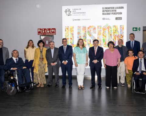 La inauguración de la Bienal de Arte Contemporáneo de Fundación Once.