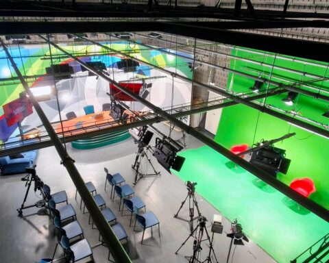 El estudio ocupa una superficie de más de 150 metros cuadrados.
