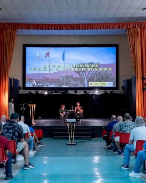Presentación del programa en el que la Academia de Cine impulsa la reinserción social en centros penitenciarios.