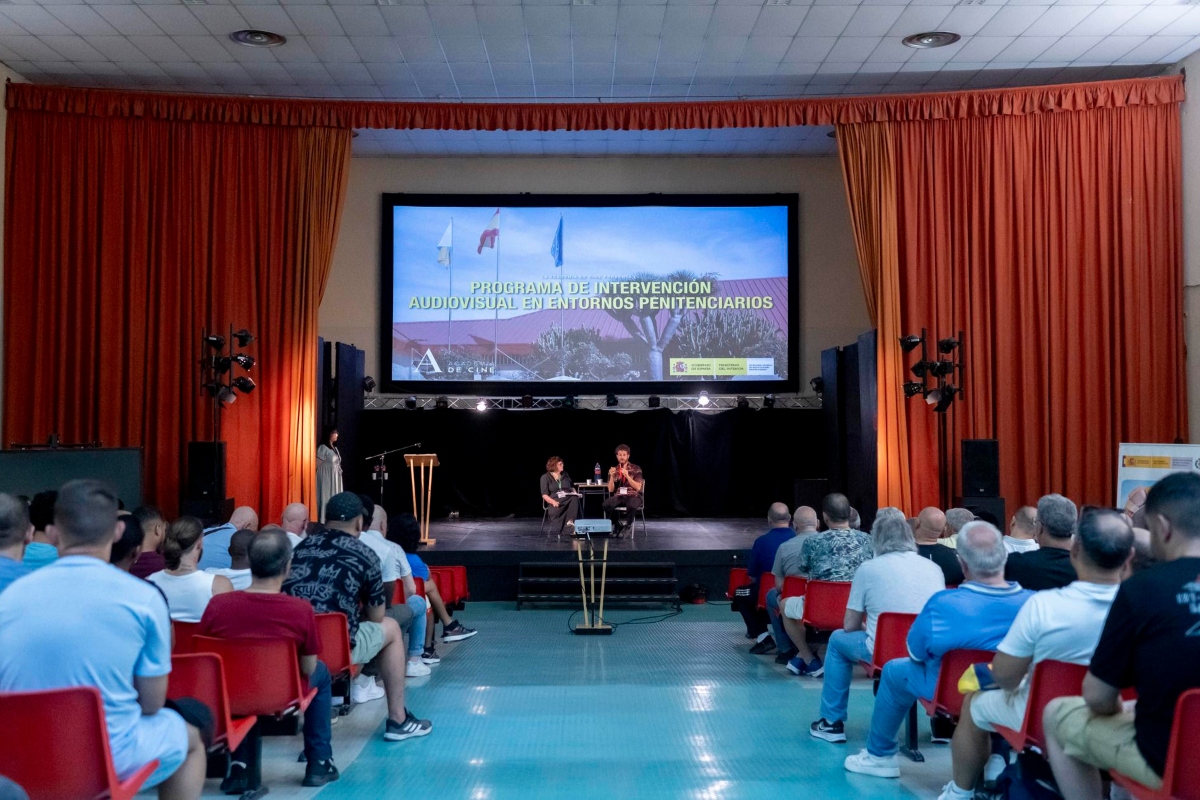 Presentación del programa en el que la Academia de Cine impulsa la reinserción social en centros penitenciarios.