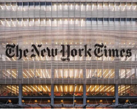 Edificio de The New York Times. Nueva York, Estados Unidos