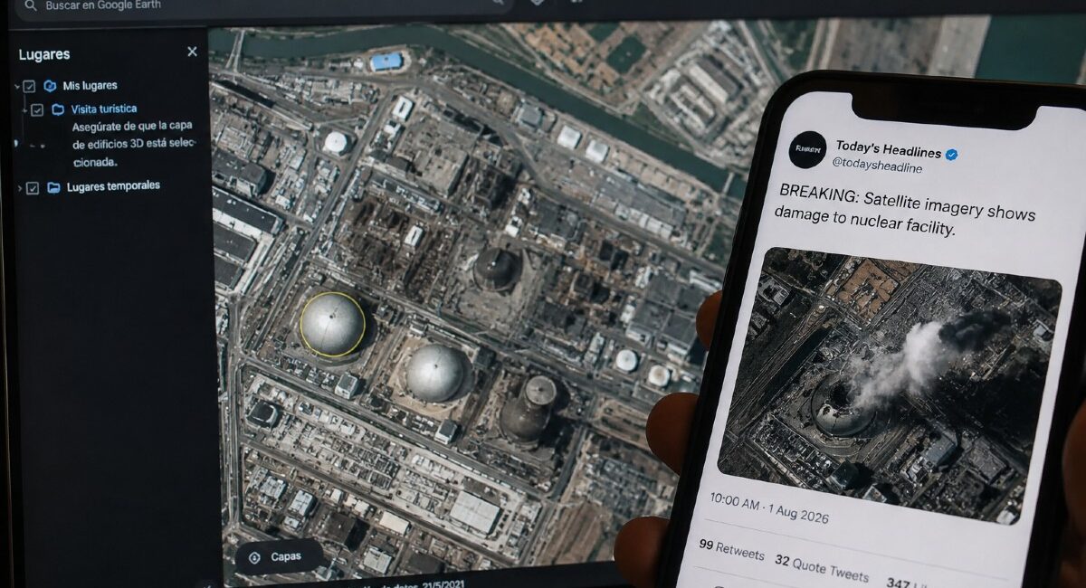 Google Earth imágenes ficticias con apariencia real