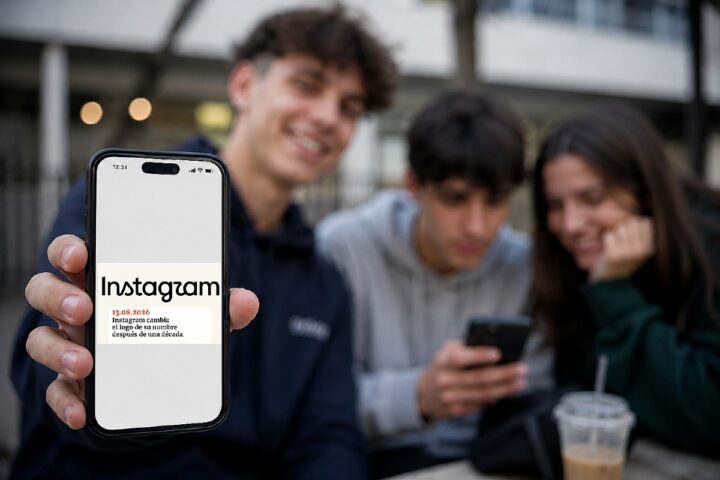 Instagram cambia el logo de su nombre