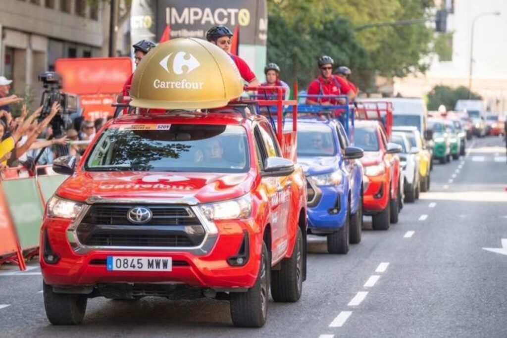 Carrefour vuelve a ser patrocinador de La Vuelta.