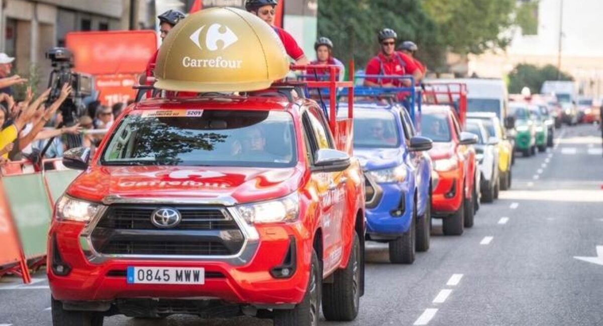 Carrefour vuelve a ser patrocinador de La Vuelta.