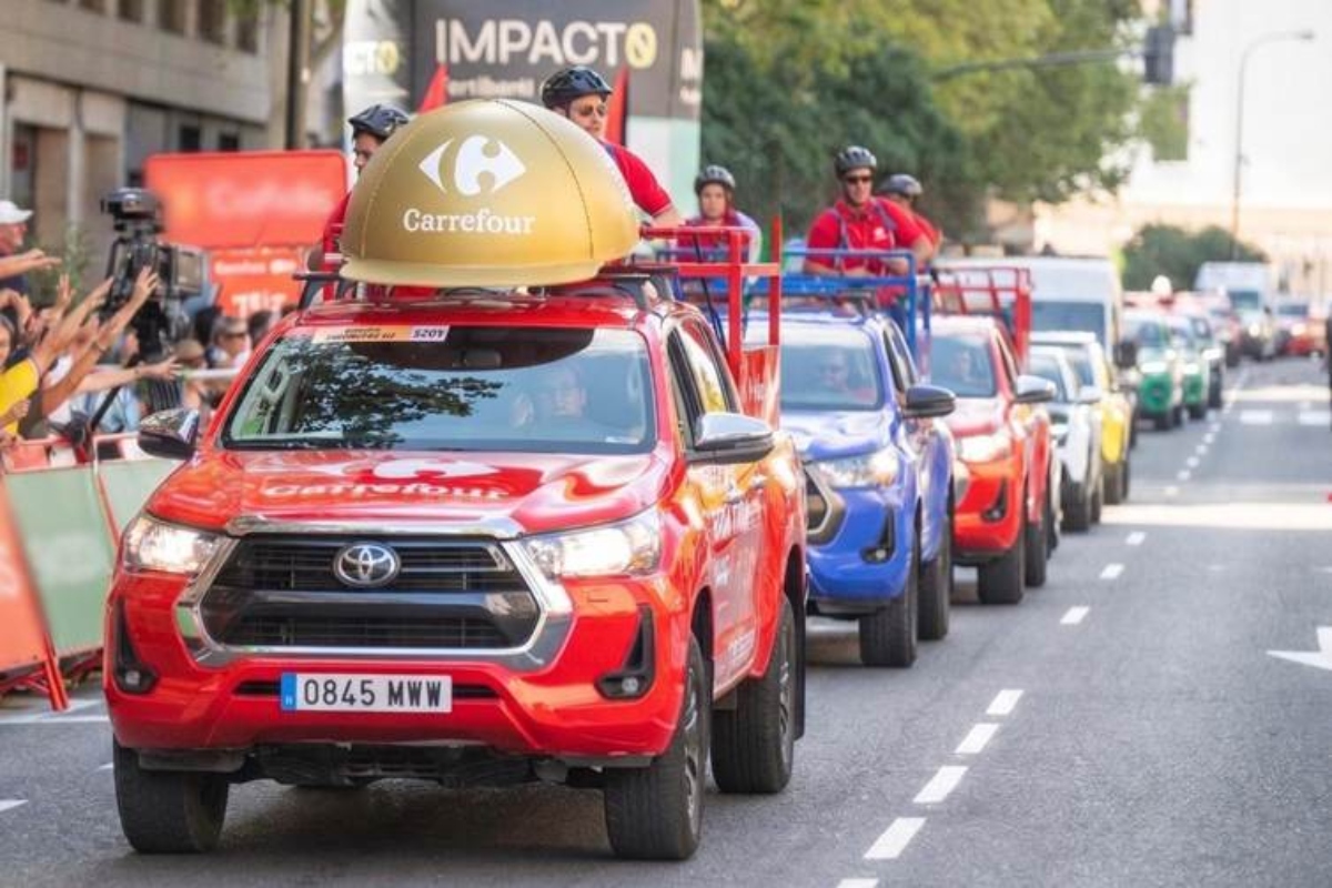 Carrefour vuelve a ser patrocinador de La Vuelta.