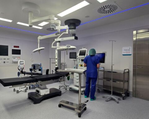 El nuevo quirófano del Hospital Quirónsalud Marbella.