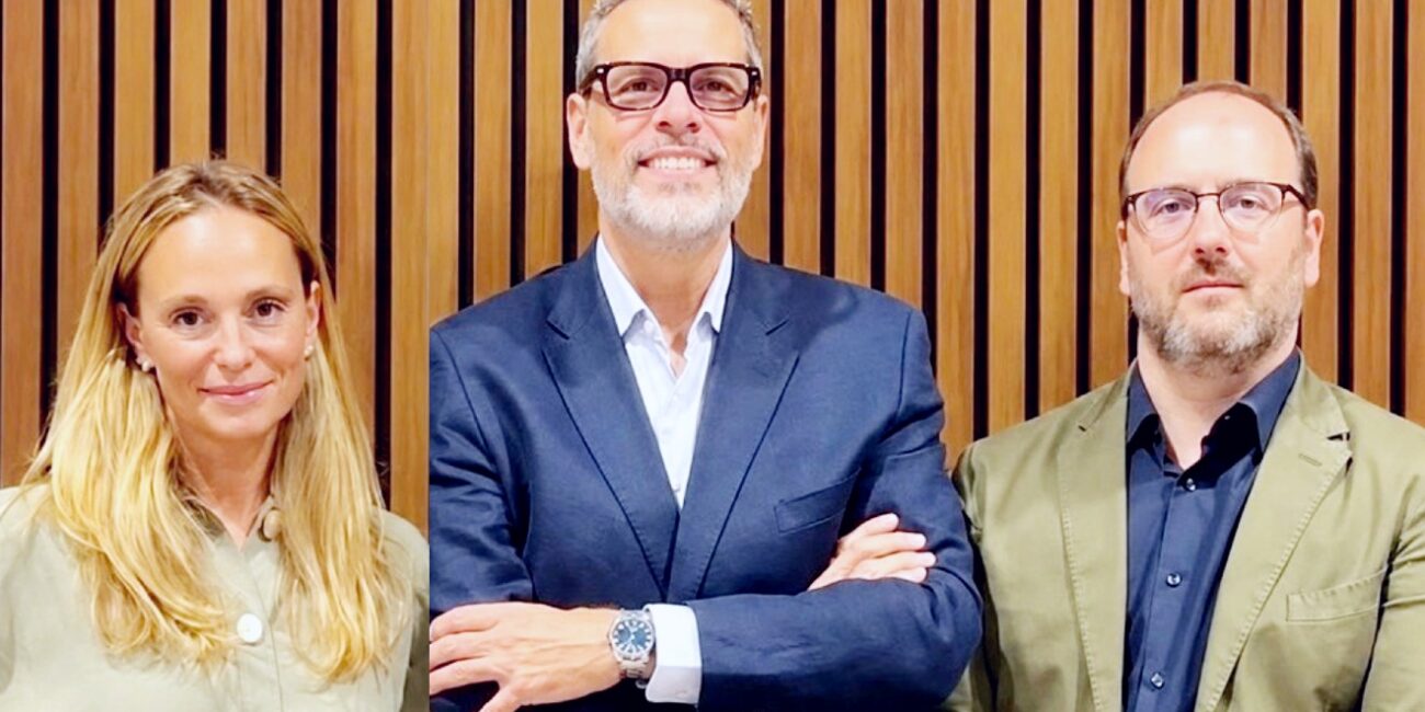 Coral Cámara, Rafael Martínez de Vega y Eduardo Basarte