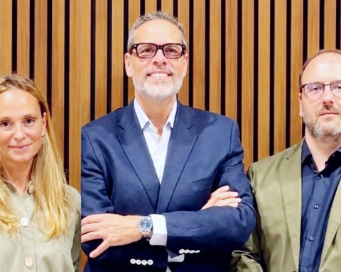 Coral Cámara, Rafael Martínez de Vega y Eduardo Basarte