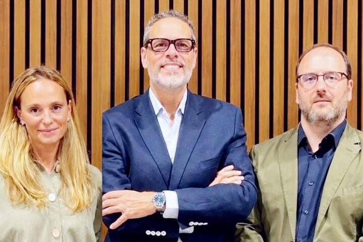 Coral Cámara, Rafael Martínez de Vega y Eduardo Basarte