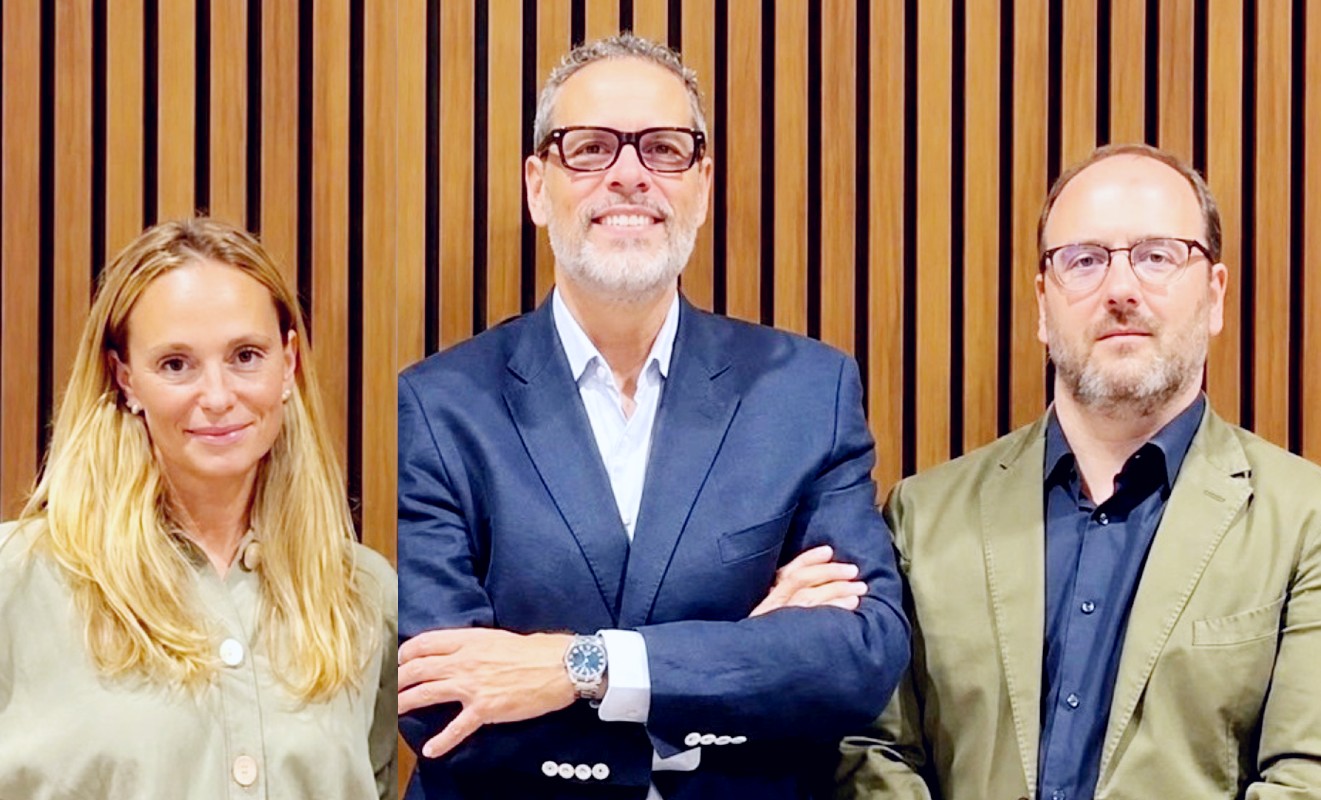 Coral Cámara, Rafael Martínez de Vega y Eduardo Basarte